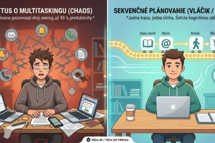 Multitasking je mýtus. Skúste radšej