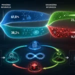 Abstraktný vizuál ϕ-iterácie zobrazujúci rozdelenie výskumu na stabilitu, exploráciu a zlyhanie s iteratívnym cyklom učenia.