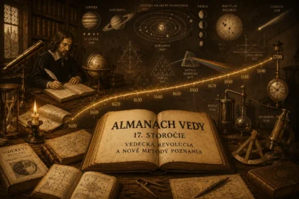 Interaktívna časová os vedeckých objavov prepojená do vedomostnej siete Almanach vedy na veda.sk